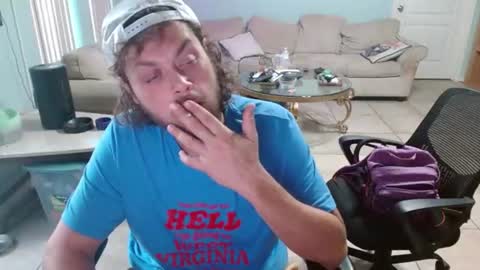 Snapshot of 2dirtyhillbillies chatting on July 19, 2026, 11:03 am ThrillBilly online show from July 19, 2026, 11:03 am