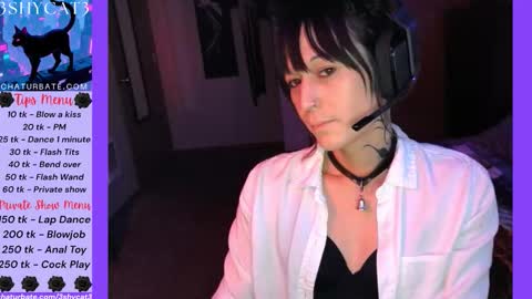 3ShyCat3 online show from October 17, 2025, 1:42 am