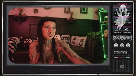 Snapshot of 666deathgasm chatting on October 8, 2025, 7:00 pm Juune online show from October 8, 2025, 7:00 pm