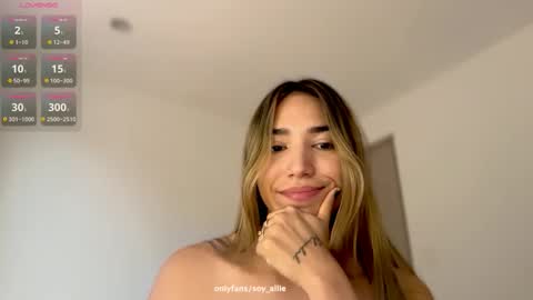 Snapshot of _alliex_ chatting on May 8, 2026, 1:38 pm you can call me pretty online show from May 8, 2026, 1:38 pm