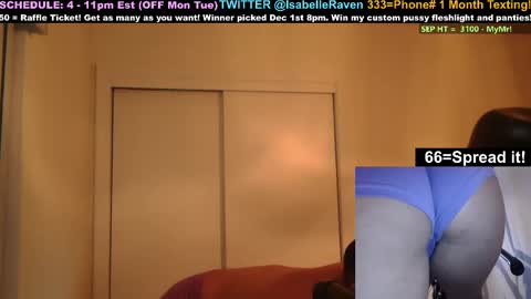 Snapshot of _isabelleraven chatting on September 20, 2025, 11:50 pm IsabelleRaven online show from September 20, 2025, 11:50 pm