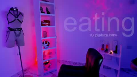 Snapshot of _kinkyalexa_ chatting on July 2, 2026, 3:23 am A L E X A online show from July 2, 2026, 3:23 am