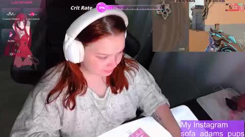 Snapshot of _sofia_adam_ chatting on October 9, 2025, 9:18 am pups online show from October 9, 2025, 9:18 am