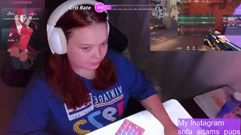 Snapshot of _sofia_adam_ chatting on October 10, 2025, 6:45 am pups online show from October 10, 2025, 6:45 am