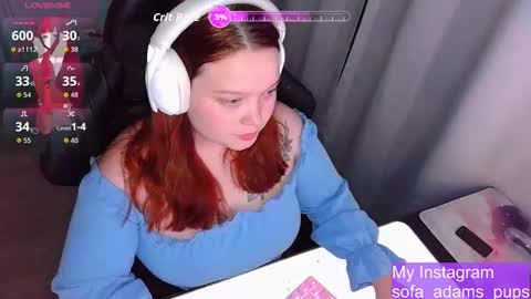 Snapshot of _sofia_adam_ chatting on October 12, 2025, 7:18 am pups online show from October 12, 2025, 7:18 am