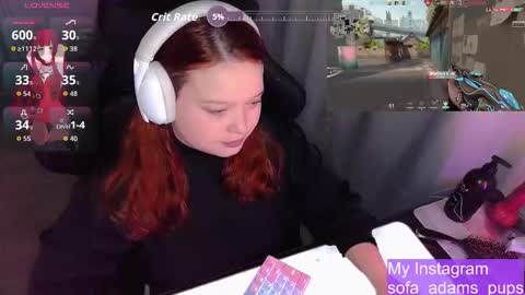 Snapshot of _sofia_adam_ chatting on October 13, 2025, 7:30 am pups online show from October 13, 2025, 7:30 am