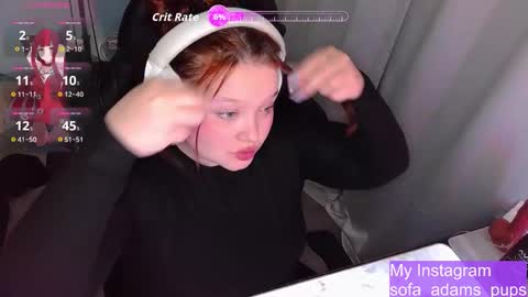 Snapshot of _sofia_adam_ chatting on October 16, 2025, 8:04 am pups online show from October 16, 2025, 8:04 am