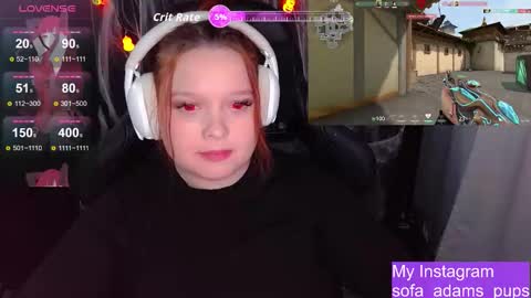 Snapshot of _sofia_adam_ chatting on October 29, 2025, 10:28 am pups online show from October 29, 2025, 10:28 am