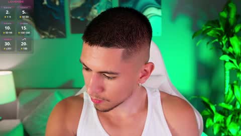 Snapshot of aaronfox_ chatting on January 6, 2025, 2:48 am AARON online show from January 6, 2025, 2:48 am