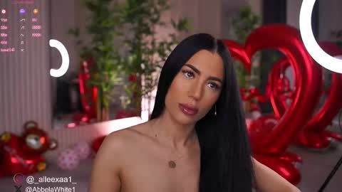 Snapshot of abbela_white chatting on February 14, 2025, 7:07 am Alexa online show from February 14, 2025, 7:07 am