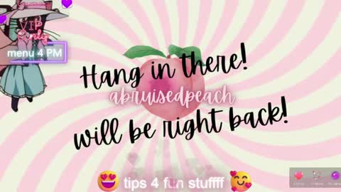 Peach online show from May 27, 2026, 2:30 am