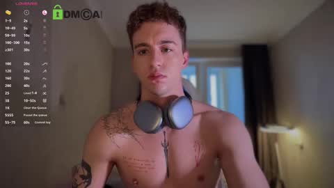 Snapshot of adampolerno chatting on October 12, 2025, 8:24 am Hi Im Adam Glad to see u here 3 And its my first day online show from October 12, 2025, 8:24 am