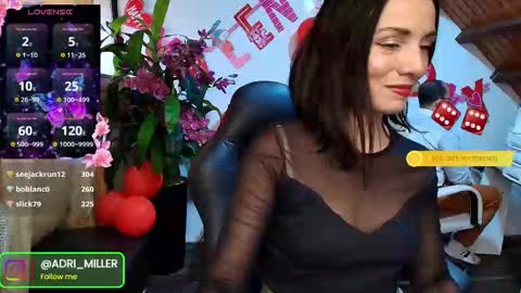 Snapshot of adri_miller chatting on February 14, 2025, 1:51 pm adri miller online show from February 14, 2025, 1:51 pm