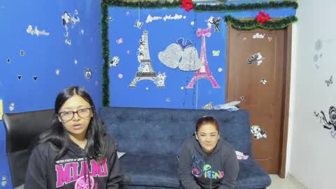 Snapshot of alejita_smithh chatting on February 7, 2025, 12:28 pm zoe and Kataleya online show from February 7, 2025, 12:28 pm