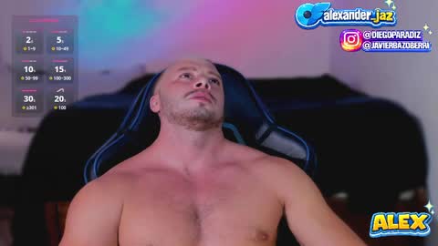 Alexander Jaz online show from March 28, 2026, 7:35 pm