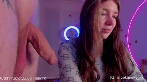 Alice 19 Kaneky 19 online show from February 28, 2026, 10:55 pm