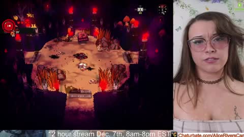 Snapshot of aliceriverscam chatting on December 7, 2024, 7:54 pm Alice Rivers ---- Enter my public Discord- online show from December 7, 2024, 7:54 pm