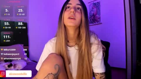 Snapshot of alicewoodville chatting on December 1, 2024, 9:59 pm Alice online show from December 1, 2024, 9:59 pm