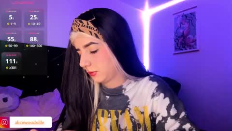 Snapshot of alicewoodville chatting on December 4, 2024, 10:19 pm Alice online show from December 4, 2024, 10:19 pm