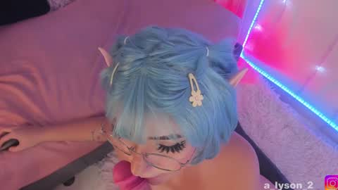 Snapshot of aly_nucita_2 chatting on January 20, 2025, 6:53 am Im back 3 follow me on instagram na misuan online show from January 20, 2025, 6:53 am