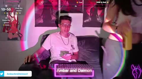 Snapshot of ambar_and_daimon_ chatting on September 16, 2025, 9:54 am AMBAR AND DAIMON online show from September 16, 2025, 9:54 am