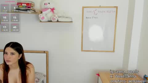  Anna Weells  online show from February 11, 2026, 12:10 pm