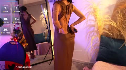 Snapshot of annakellergo chatting on December 31, 2024, 10:45 pm Anna k online show from December 31, 2024, 10:45 pm