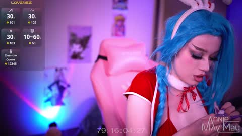 Snapshot of annie_may_may chatting on December 22, 2024, 1:55 pm Annie May online show from December 22, 2024, 1:55 pm