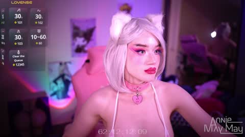 Snapshot of annie_may_may chatting on January 8, 2025, 5:48 pm Annie May online show from January 8, 2025, 5:48 pm