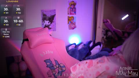 Snapshot of annie_may_may chatting on January 9, 2025, 4:06 pm Annie May online show from January 9, 2025, 4:06 pm