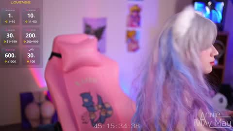 Snapshot of annie_may_may chatting on January 25, 2025, 2:25 pm Annie May online show from January 25, 2025, 2:25 pm