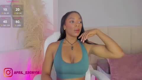 Snapshot of april_ebony18_ chatting on November 7, 2025, 10:48 am April online show from November 7, 2025, 10:48 am
