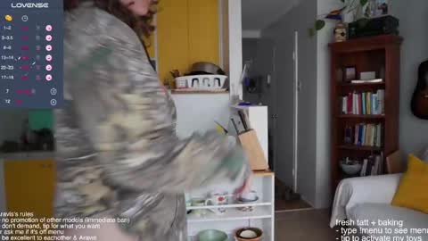 Snapshot of araviself chatting on October 25, 2025, 7:08 pm aravis online show from October 25, 2025, 7:08 pm