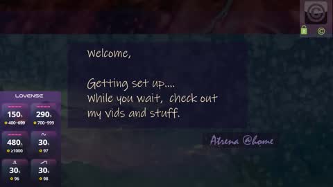 Atrena online show from March 20, 2026, 12:15 am