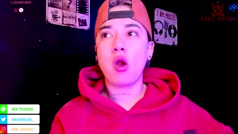 Snapshot of axel_rouse1 chatting on October 10, 2025, 3:38 am Axel Rouse online show from October 10, 2025, 3:38 am