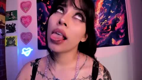 Snapshot of bad_cherry chatting on February 8, 2025, 8:10 pm Bratty Lanita - independent online show from February 8, 2025, 8:10 pm