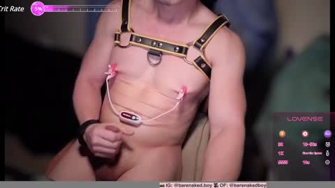 Snapshot of barenakedb0y chatting on February 17, 2025, 7:15 am Barenaked boy online show from February 17, 2025, 7:15 am