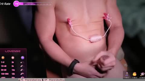 Snapshot of barenakedb0y chatting on February 21, 2025, 7:45 am Barenaked boy online show from February 21, 2025, 7:45 am