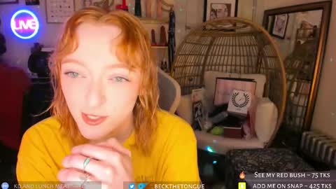 Beck the tongue online show from October 11, 2025, 4:33 am