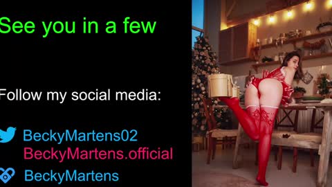 BeckyMartens come join me on    while im offline here  online show from January 22, 2025, 3:31 am