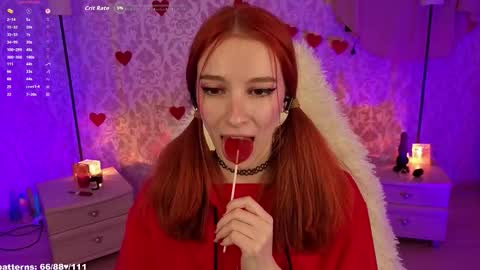 Snapshot of berrryjelly chatting on February 15, 2026, 2:03 pm Hi Im NikaComing back online on Monday 3 online show from February 15, 2026, 2:03 pm