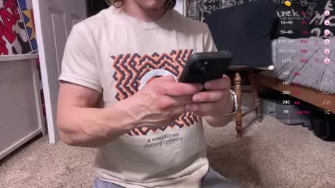 Snapshot of bigcocktwunk4u chatting on February 25, 2025, 12:58 am Jake p online show from February 25, 2025, 12:58 am