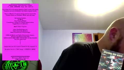 Snapshot of bigmatt8x6 chatting on January 7, 2026, 9:39 pm BigMatt online show from January 7, 2026, 9:39 pm