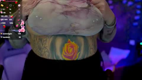 Snapshot of blackedbarbie chatting on October 3, 2025, 1:08 pm Alice online show from October 3, 2025, 1:08 pm