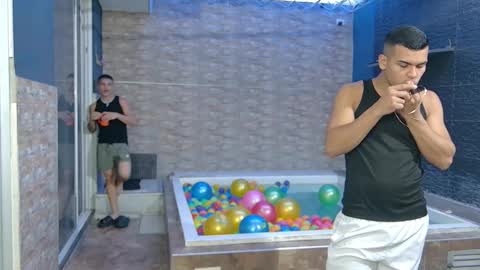 Snapshot of boysgang_sex chatting on October 21, 2025, 11:33 am Angelo Mark Fernando Taylor online show from October 21, 2025, 11:33 am