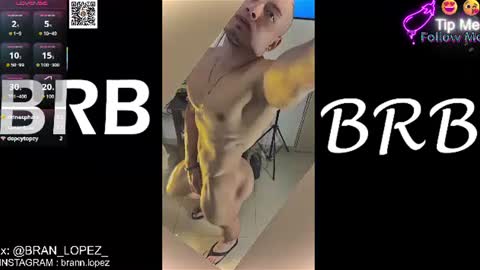 Snapshot of branfonhot chatting on June 13, 2026, 7:28 am Instagram twitter BRAN LOPEZ online show from June 13, 2026, 7:28 am