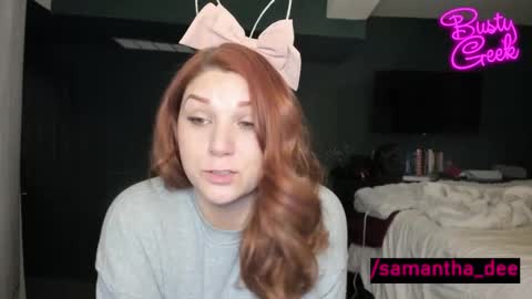 Snapshot of busty_geek48 chatting on February 4, 2025, 3:22 am Samantha Dee online show from February 4, 2025, 3:22 am