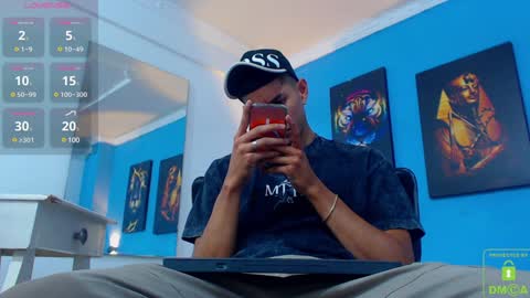 Snapshot of calavalerio chatting on January 21, 2025, 8:00 pm Valerio online show from January 21, 2025, 8:00 pm