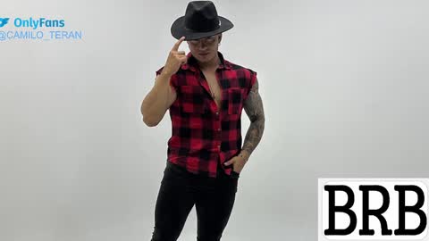 Snapshot of camiloteran chatting on January 15, 2025, 1:12 am Camilo Teran online show from January 15, 2025, 1:12 am