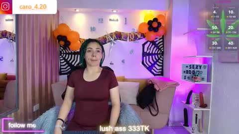 Caro Fisher online show from October 20, 2025, 12:49 pm